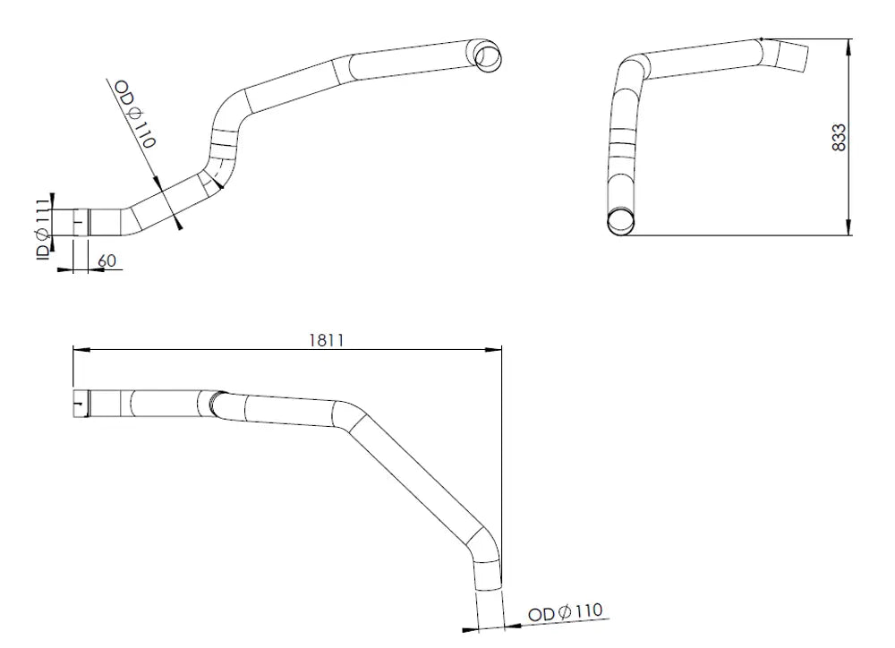 Tubo per MAN - 48111