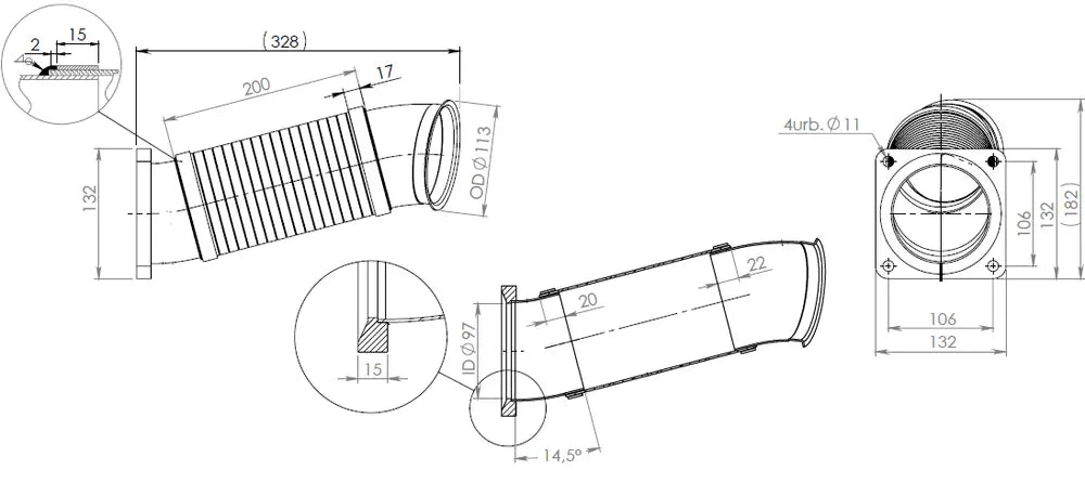 Tubo per MAN - 48130