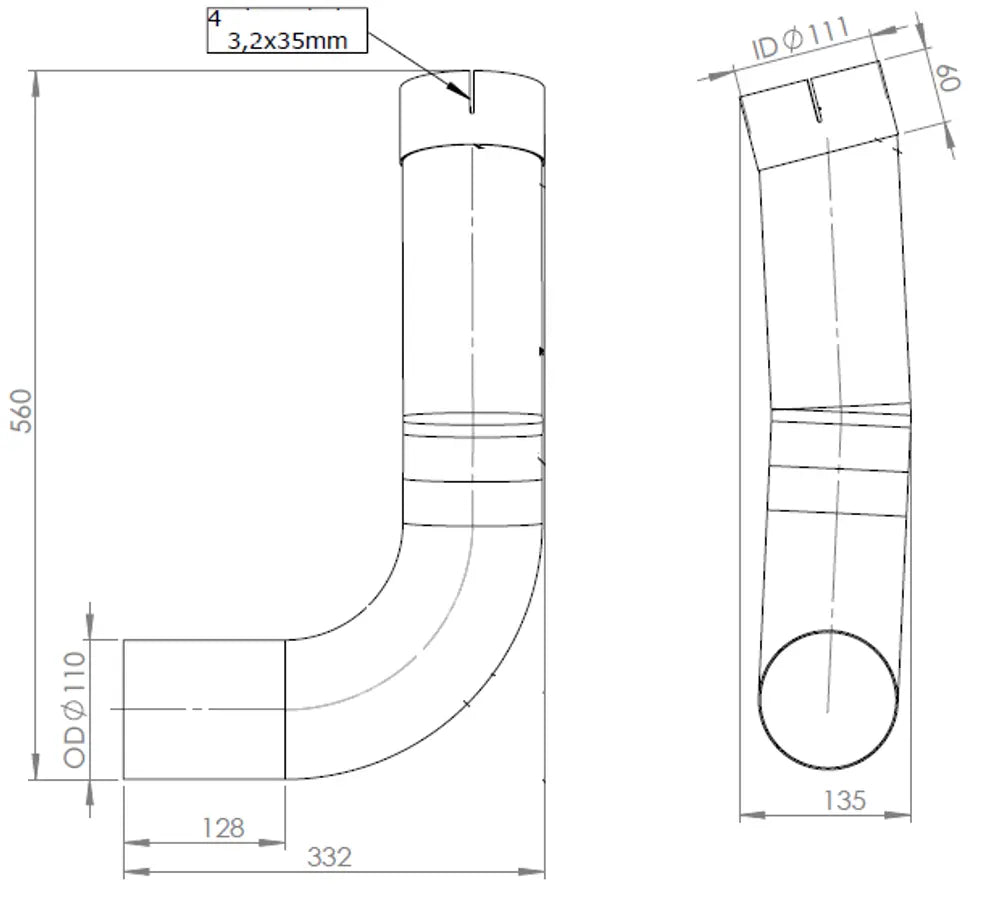 Tubo per MAN - 48174