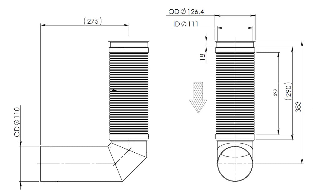 Tubo per MAN - 48190