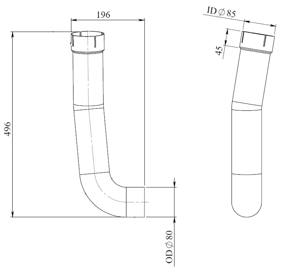 Tubo per MAN - 48202