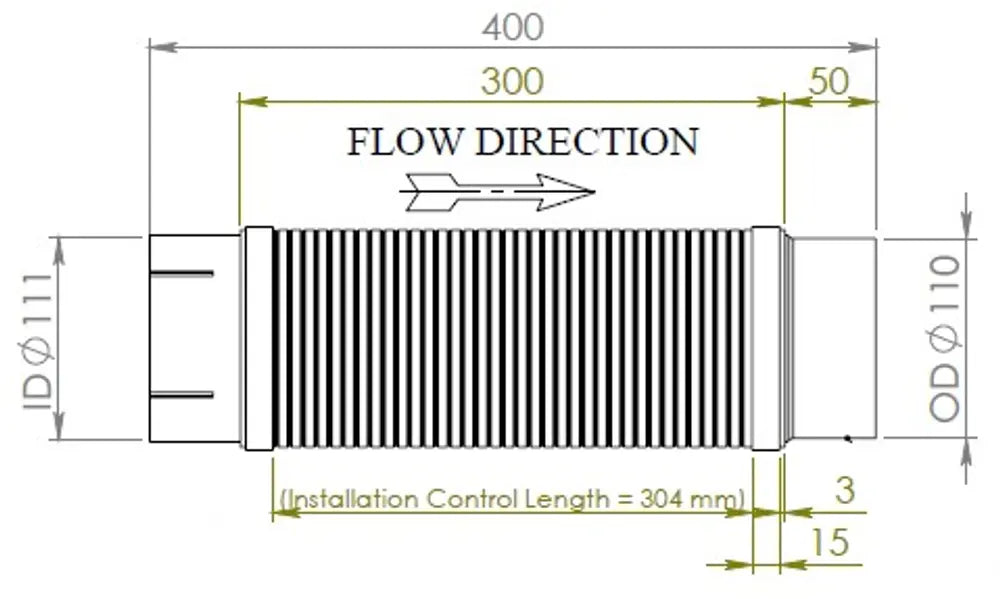 Flessibile di scarico, D3S per MAN - 48259