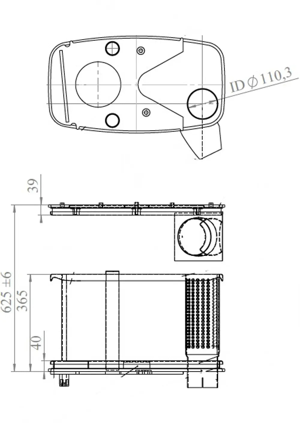 Silenziatore per MAN, E-line - 49395