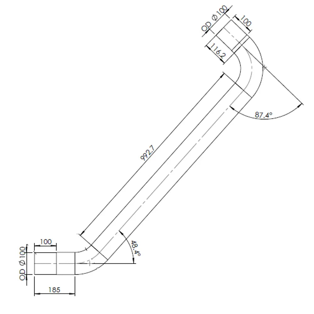 Tubo per MAN, E-line - 49605