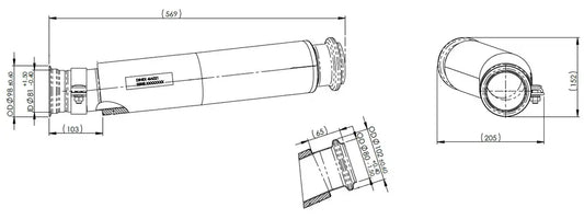 Tubo di scarico coibentato per MAN - 4IA021