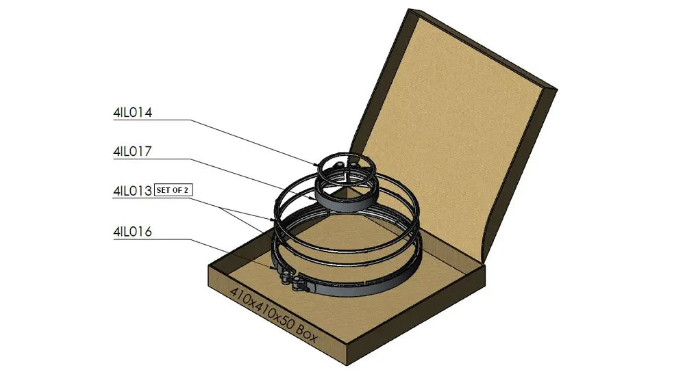 Kit fascetta e guarnizione di scarico per MAN - 4IJ003