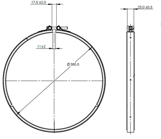 VeeFit Fascetta per MAN - 4IL004