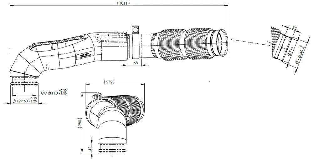 Tubo per MAN - 4IE018