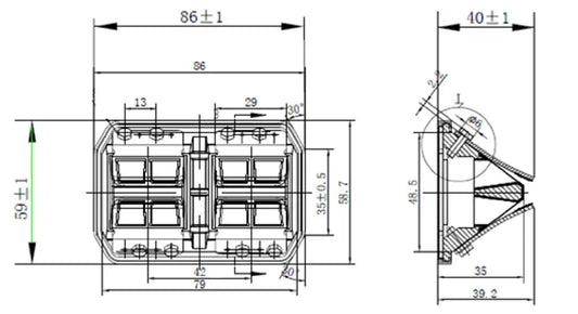 Radiatore EGR Flow Valves per MAN - 4IL085
