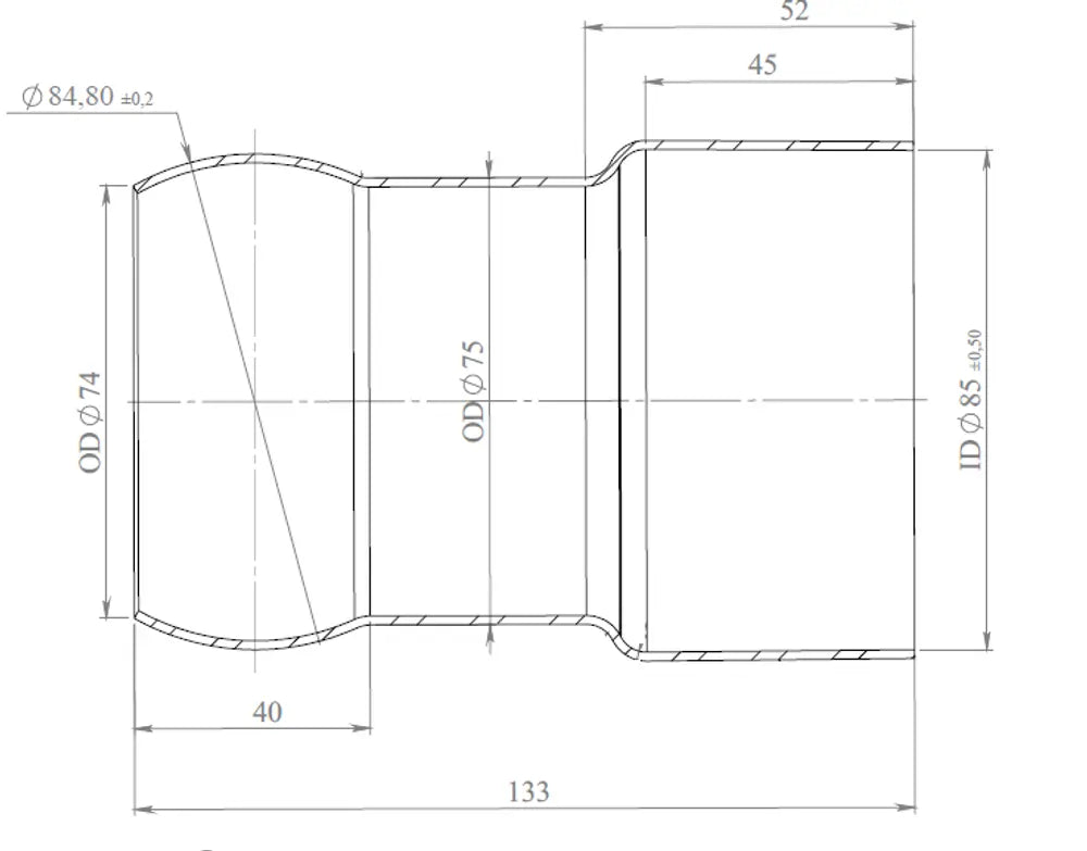 Tubo per Mercedes - 50137