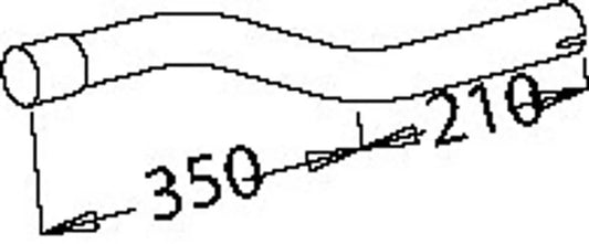 Tubo per Mercedes - 50184