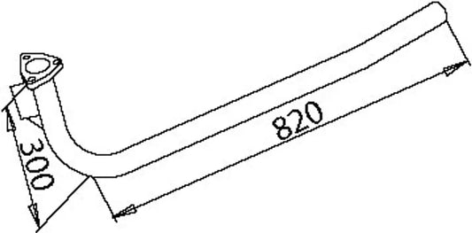 Tubo per Mercedes - 50207