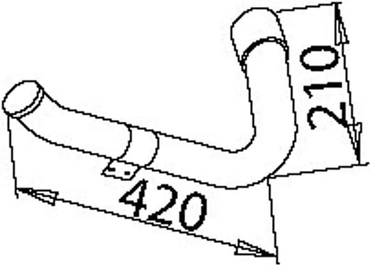 Tubo per Mercedes - 50214