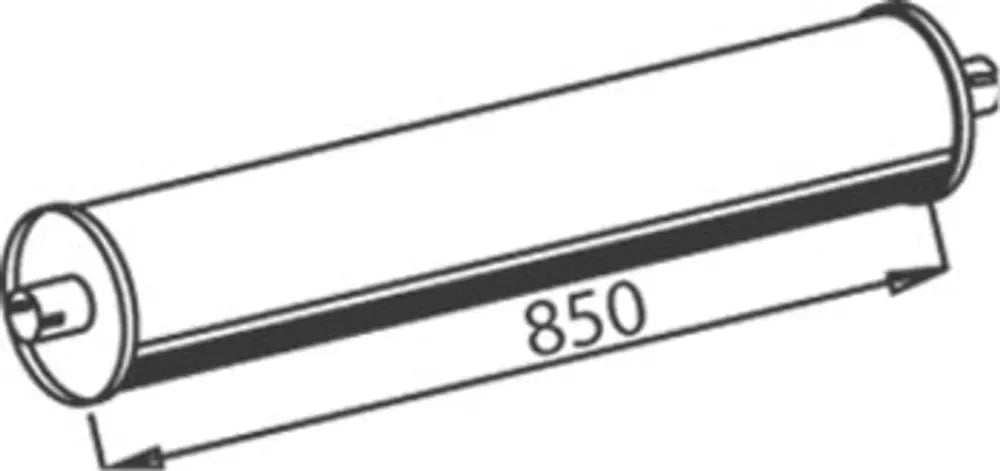 Silenziatore per Mercedes - 50302