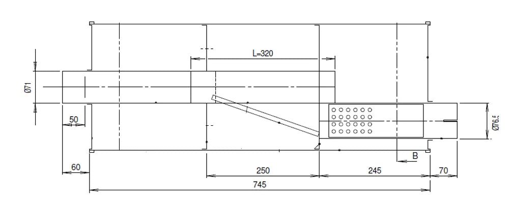 Silenziatore per Mercedes - 50355