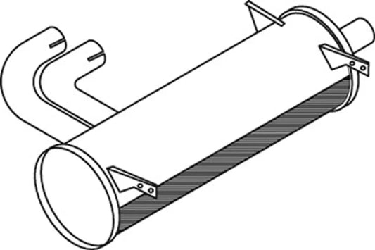 Silenziatore per Mercedes - 50358