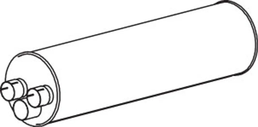 Silenziatore per Mercedes - 50364