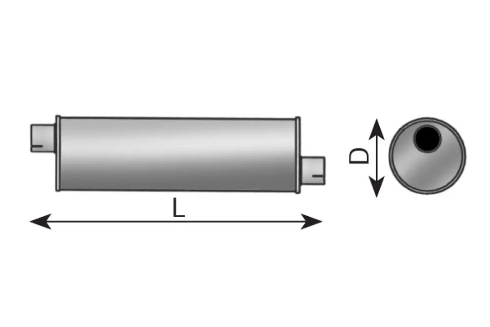 Silenziatore per Mercedes - 50399