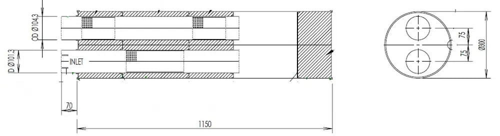 Silenziatore per Mercedes - 50404