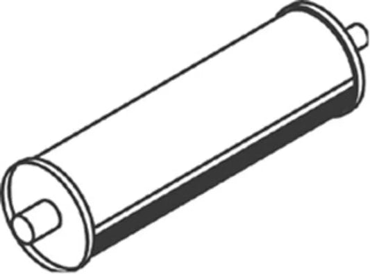 Silenziatore per Mercedes - 50445