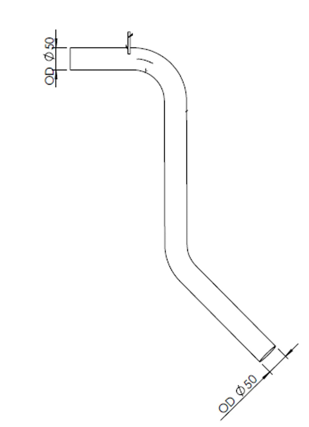 Tubo per Mercedes - 50652