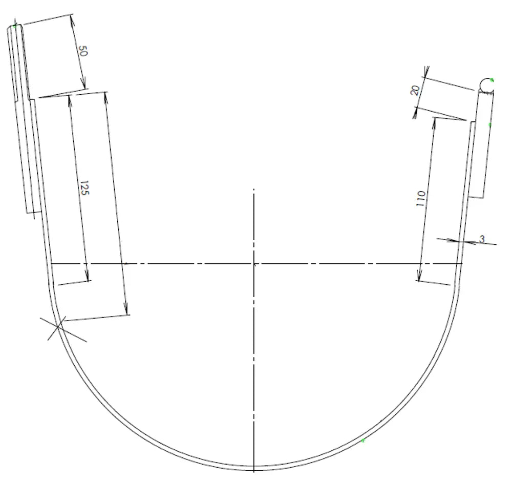 Fascia per silenziatore per Mercedes - 50813