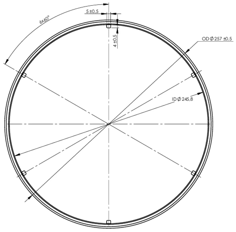 Guarnizione di scarico per Mercedes - 50902
