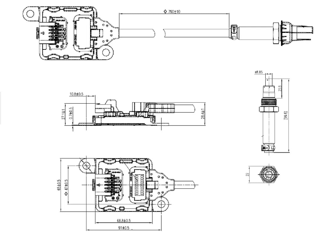 Sensore NOx per Mercedes - 51022