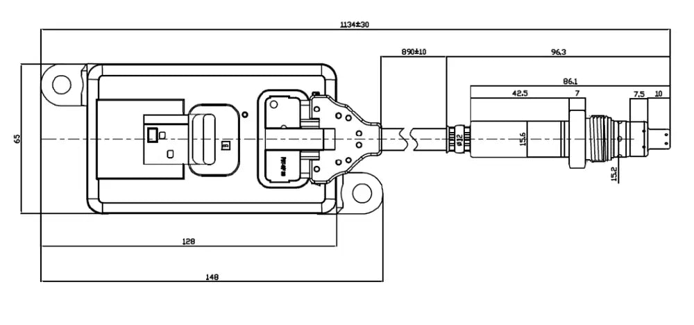 Sensore NOx per Mercedes - 51027