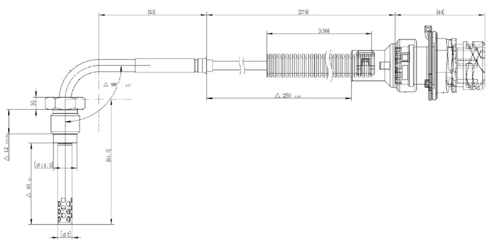 Sensore di temperatura per Mercedes - 51040