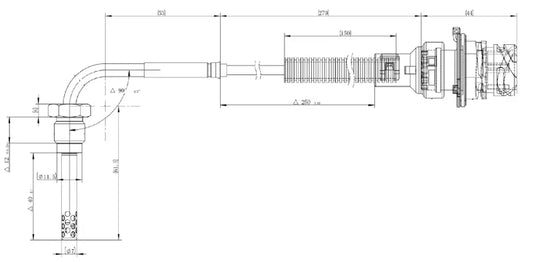 Sensore di temperatura per Mercedes - 51040