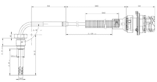 Sensore di temperatura per Mercedes - 51041