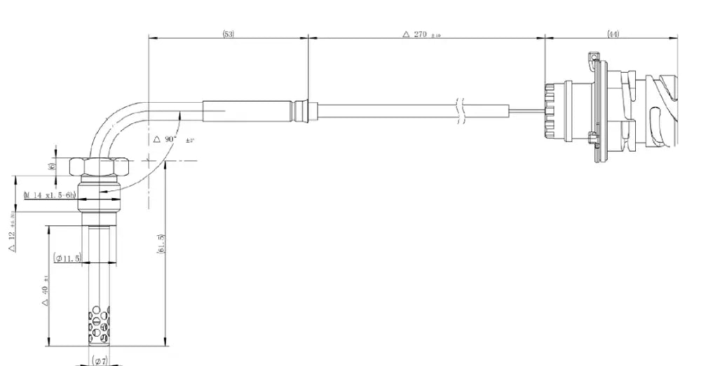 Sensore di temperatura per Mercedes - 51042