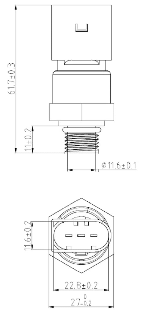 AdBlue®© Sensore di pressione per Mercedes - 51057