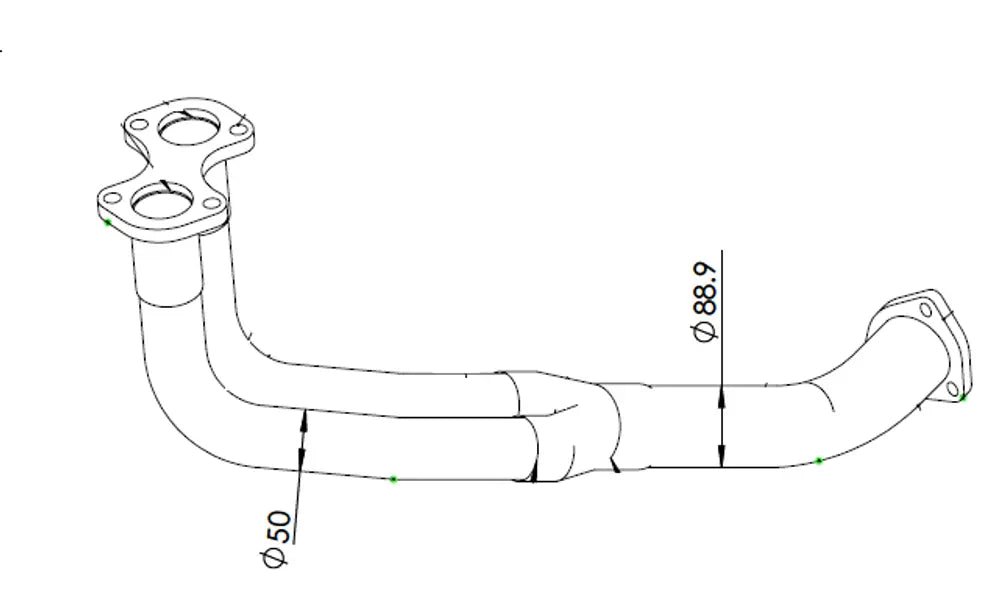 Tubo per Mercedes - 51140