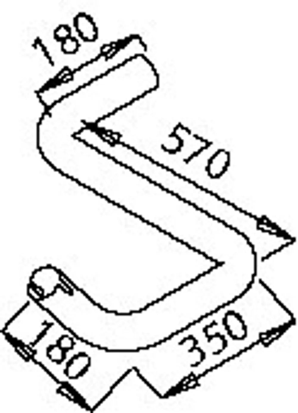 Tubo per Mercedes - 51147