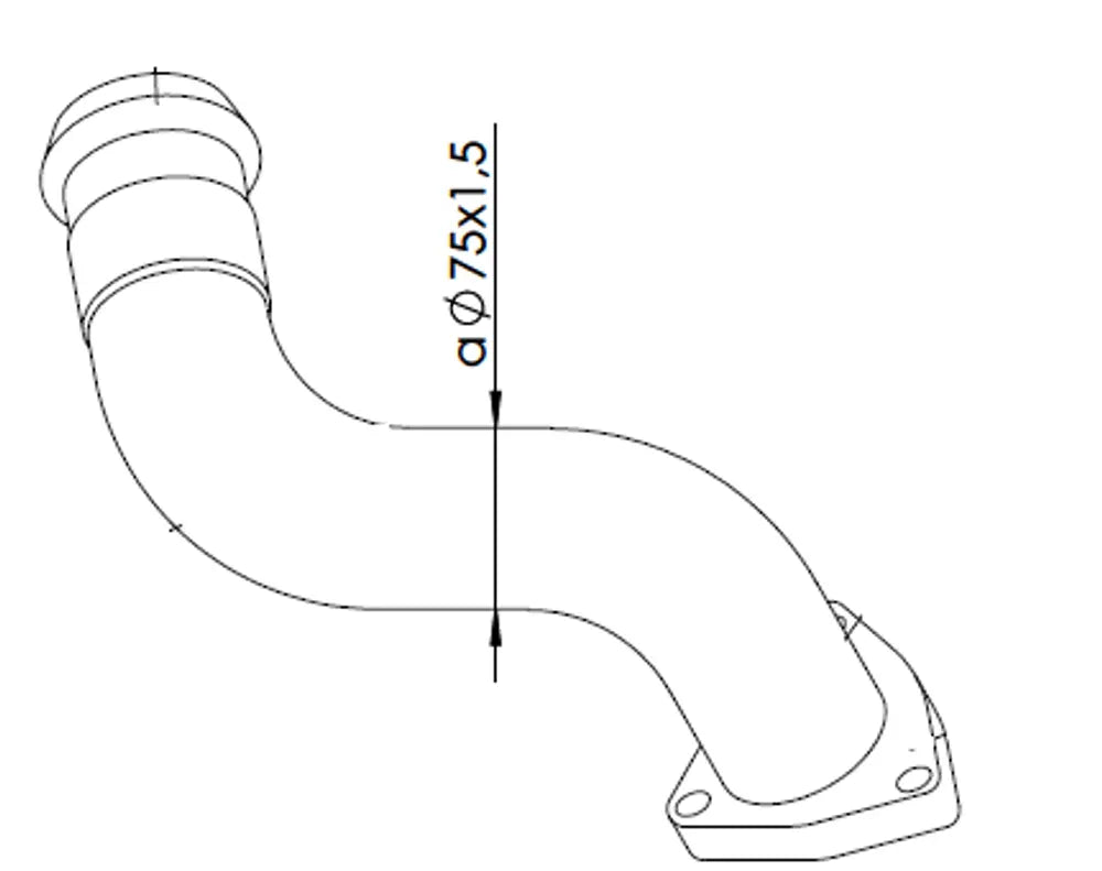 Tubo per Mercedes - 51213