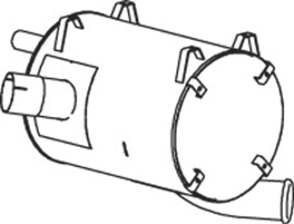 Silenziatore per Mercedes - 51338