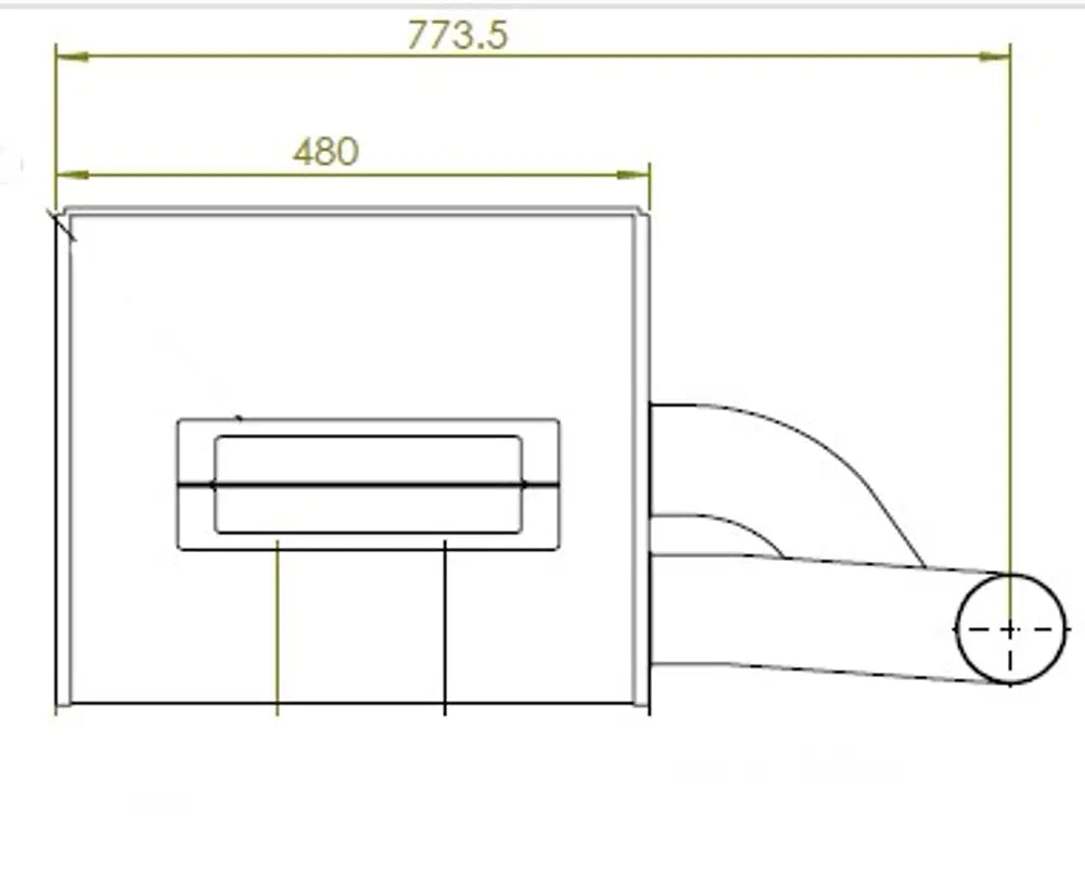 Silenziatore per Mercedes, E-line - 51354