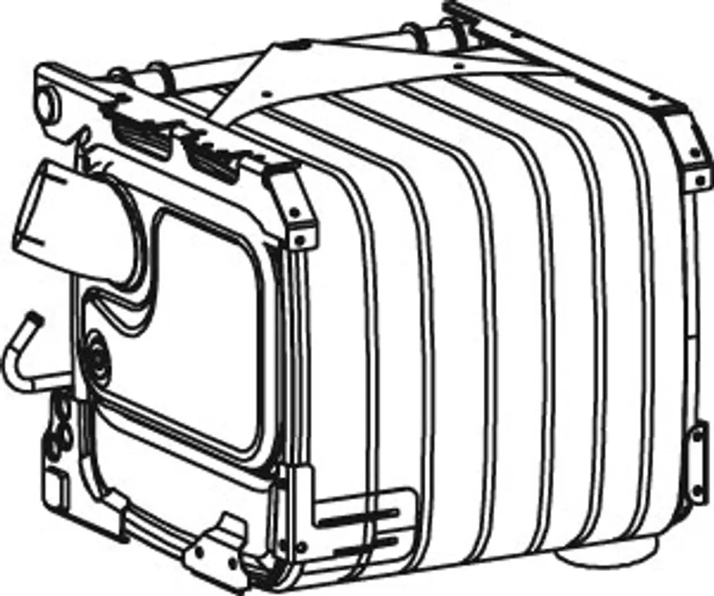 Silenziatore con SCR per Mercedes - 51389