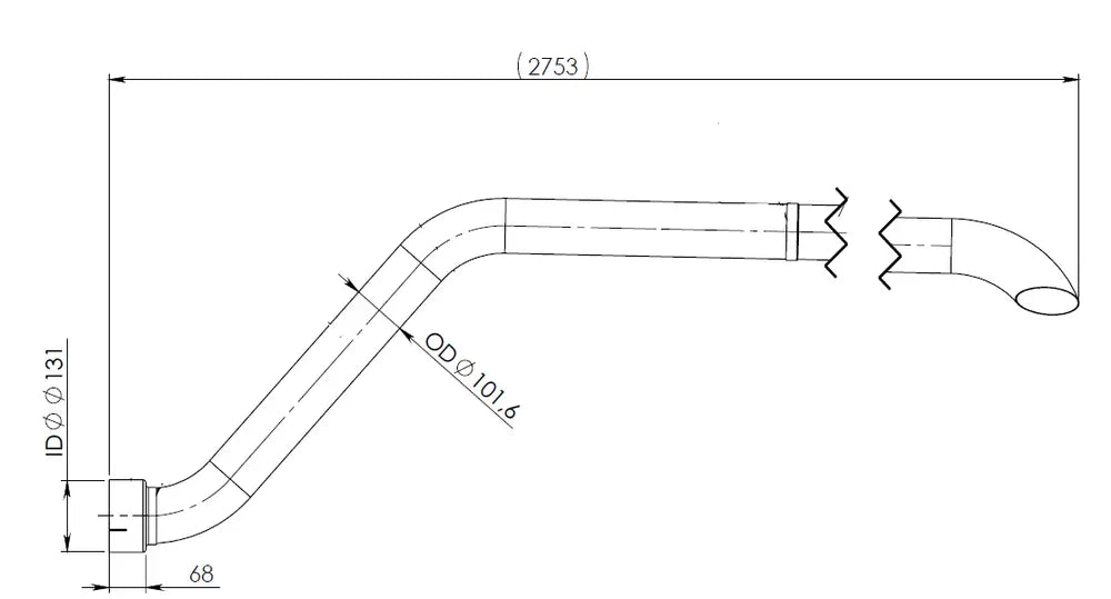 Tubo per Mercedes - 51684