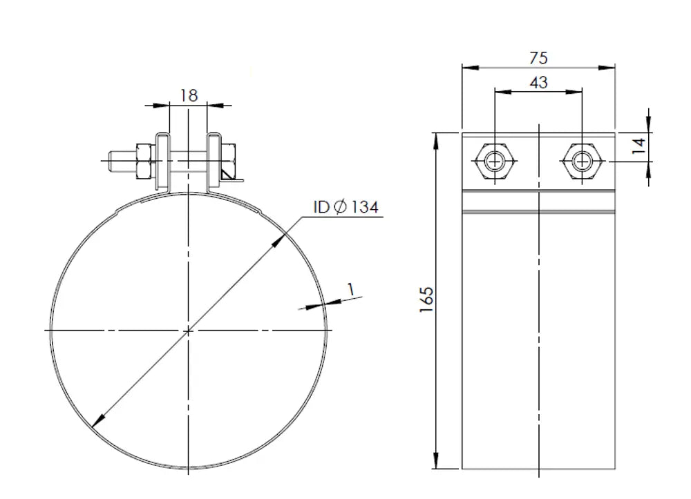 Fascetta per Mercedes - 51893