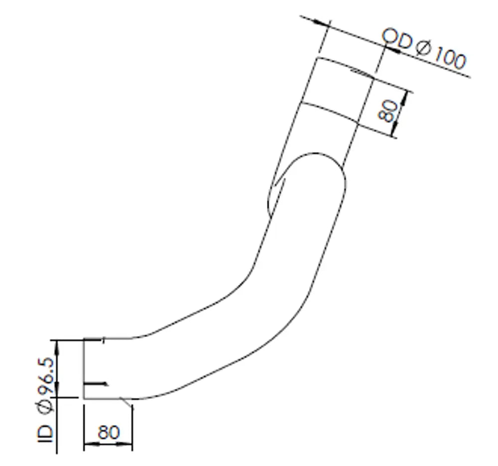 Tubo per Mercedes - 52105