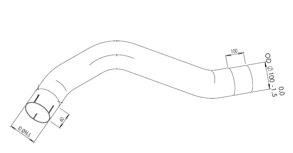 Tubo per Mercedes - 52106