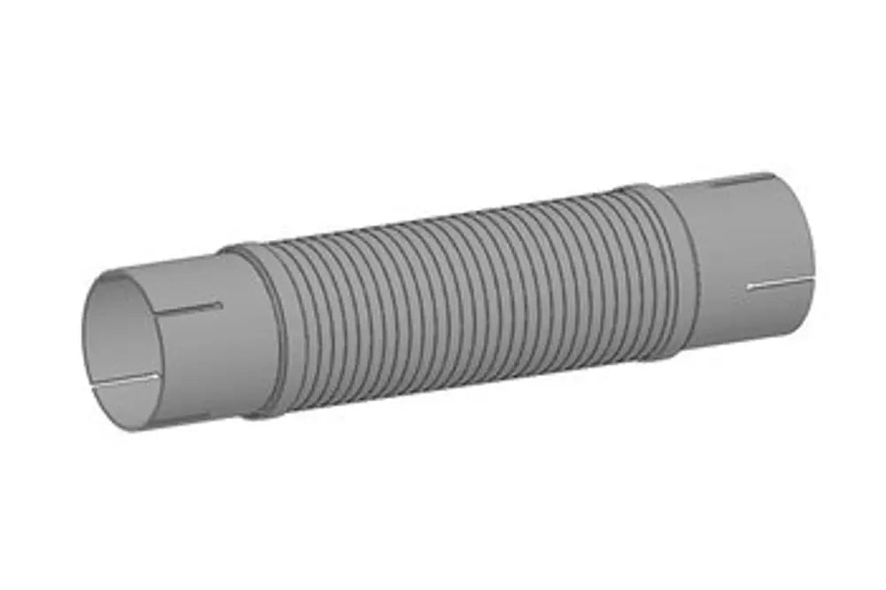Tubo flessibile per Mercedes, D2S+, Ø=72.5 / L=350, ALU/SS - 52176