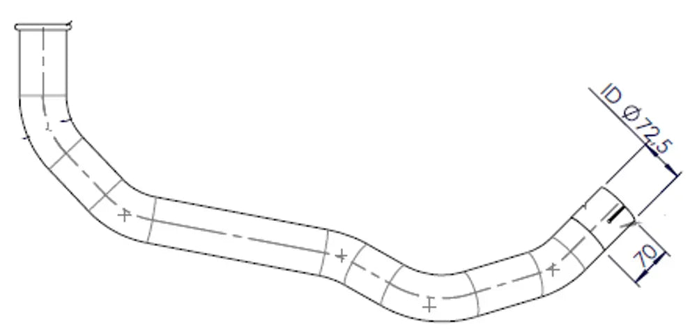 Tubo per Mercedes - 52619