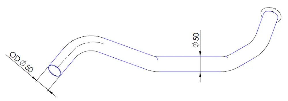 Tubo per Mercedes - 52736