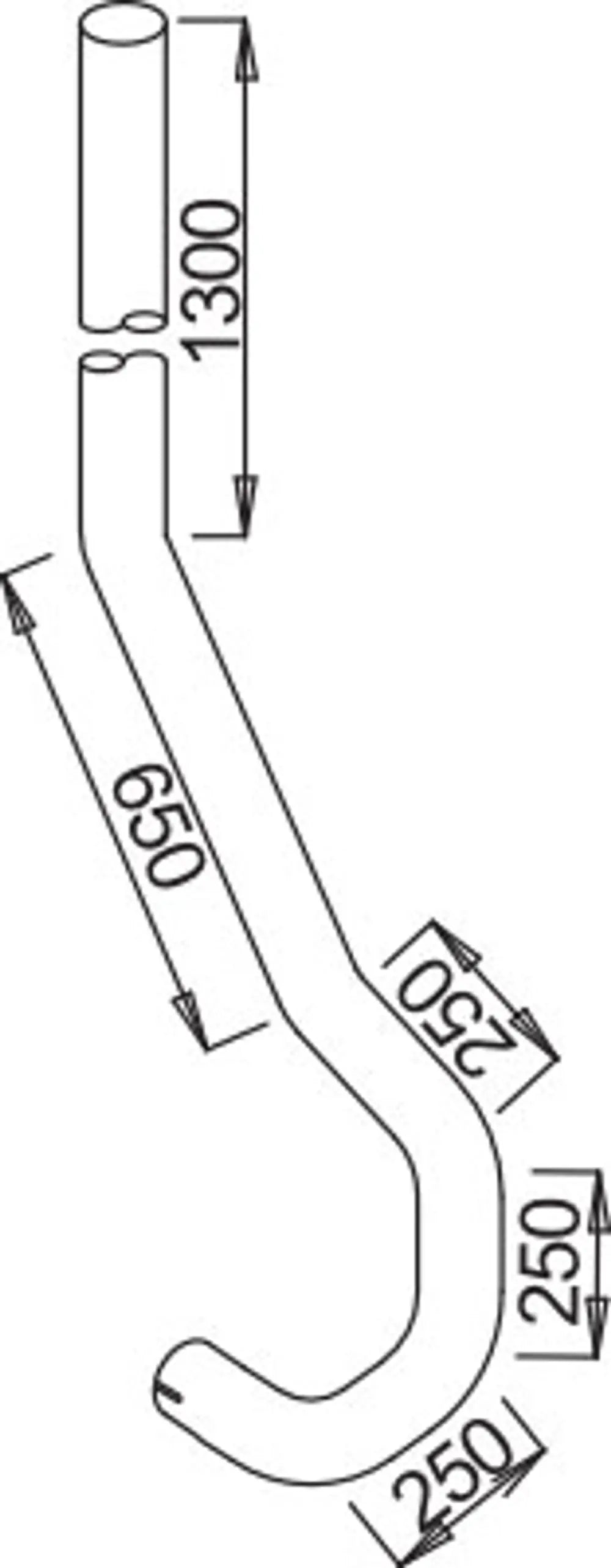 Tubo per Mercedes - 52744