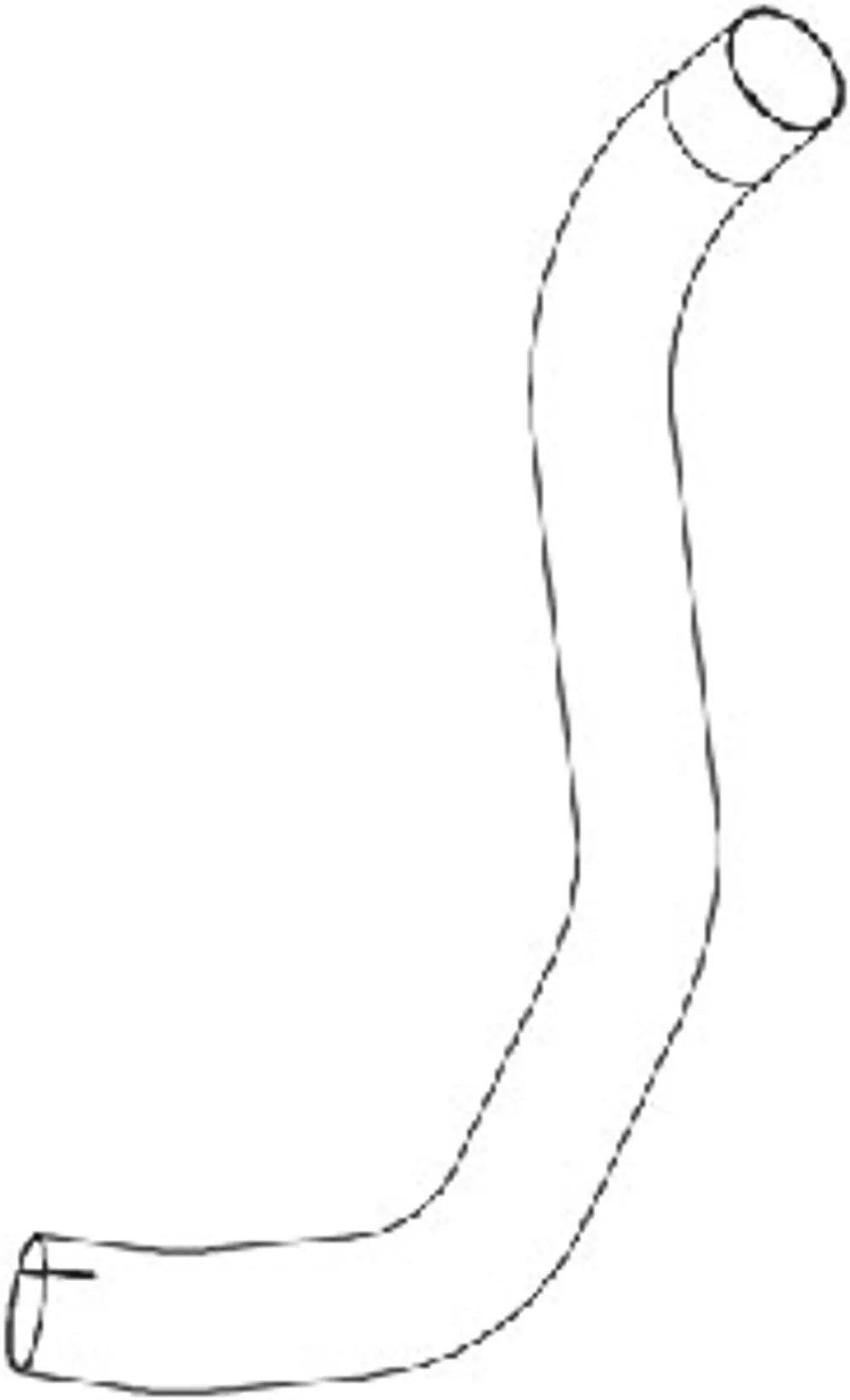 Tubo di scarico per Mercedes, E-line - 53102