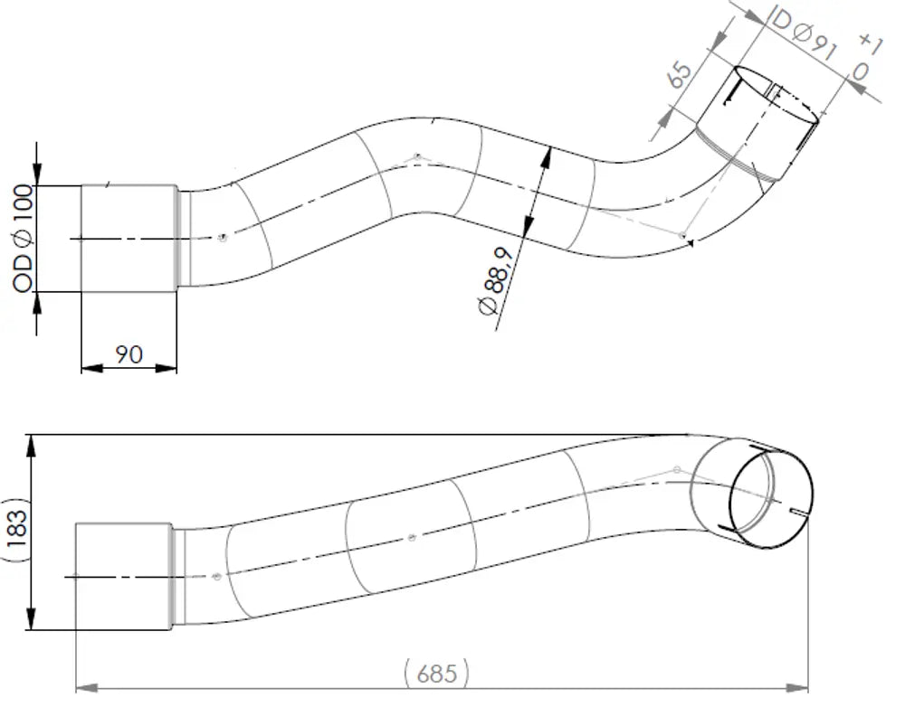 Tubo per Mercedes - 53103